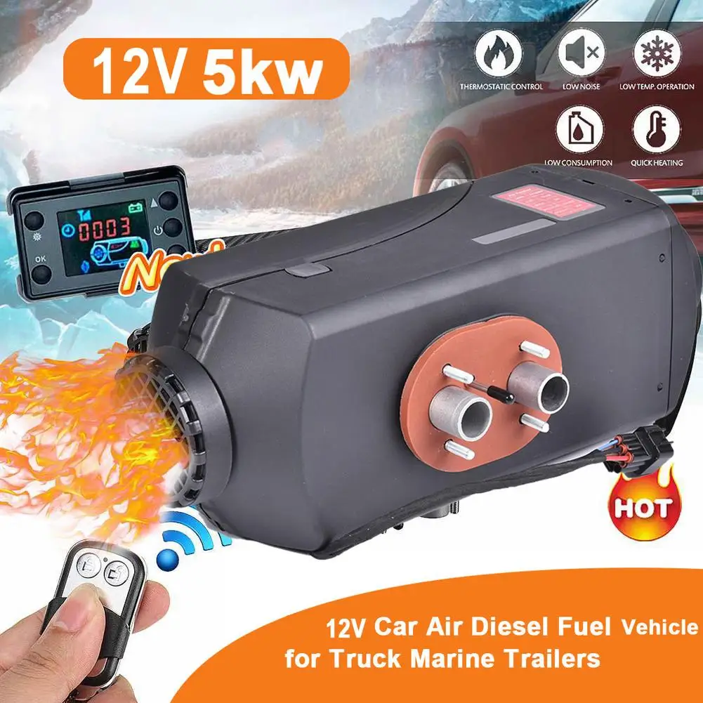 

New Car Heater 5KW 12V24V Air Diesels Heater Parking Heater For RV Motorhome Trailer Trucks Boats