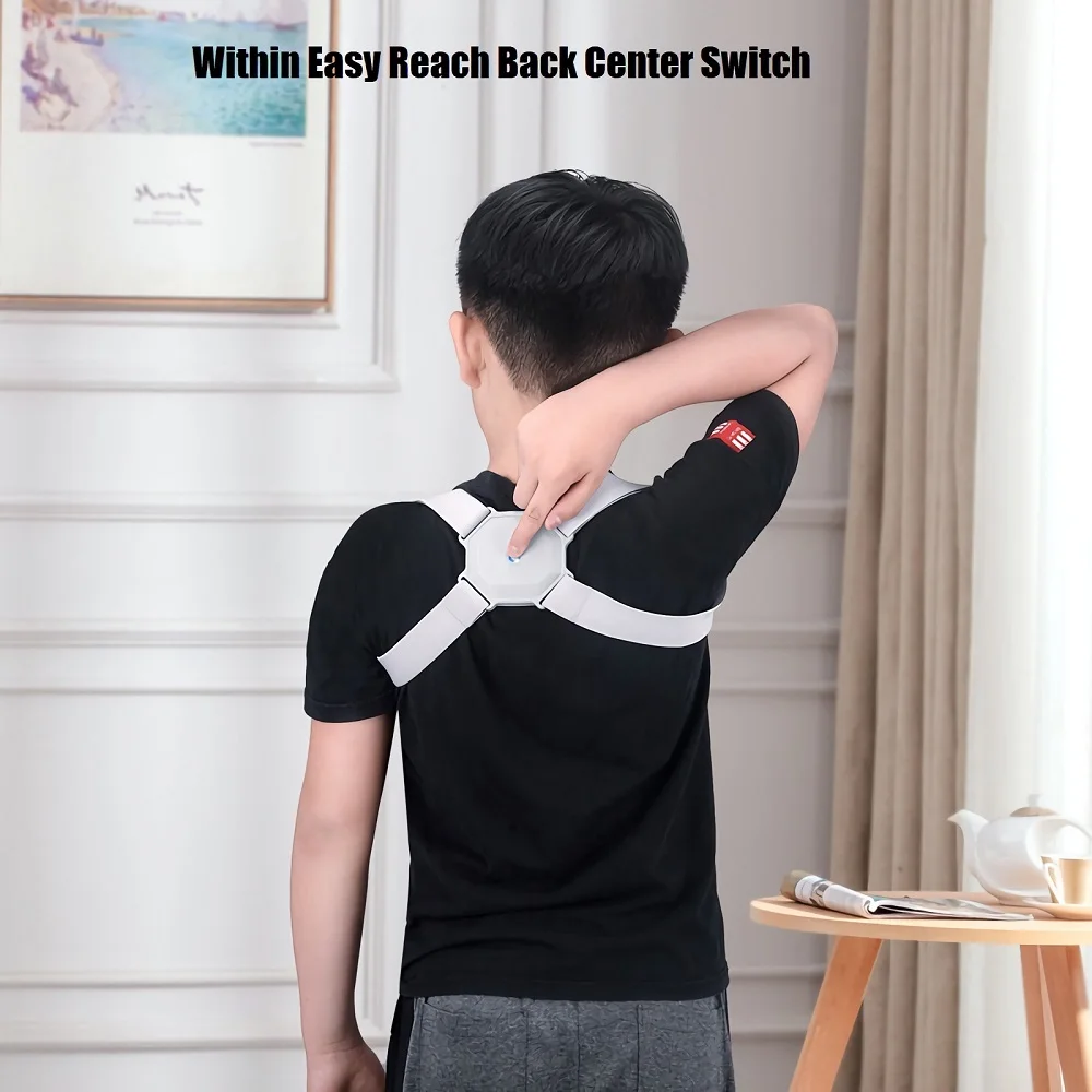 Умный Корректор осанки, умный датчик, вибронапоминание, выпрямитель, тренажер для коррекции осанки для мужчин, женщин, детей