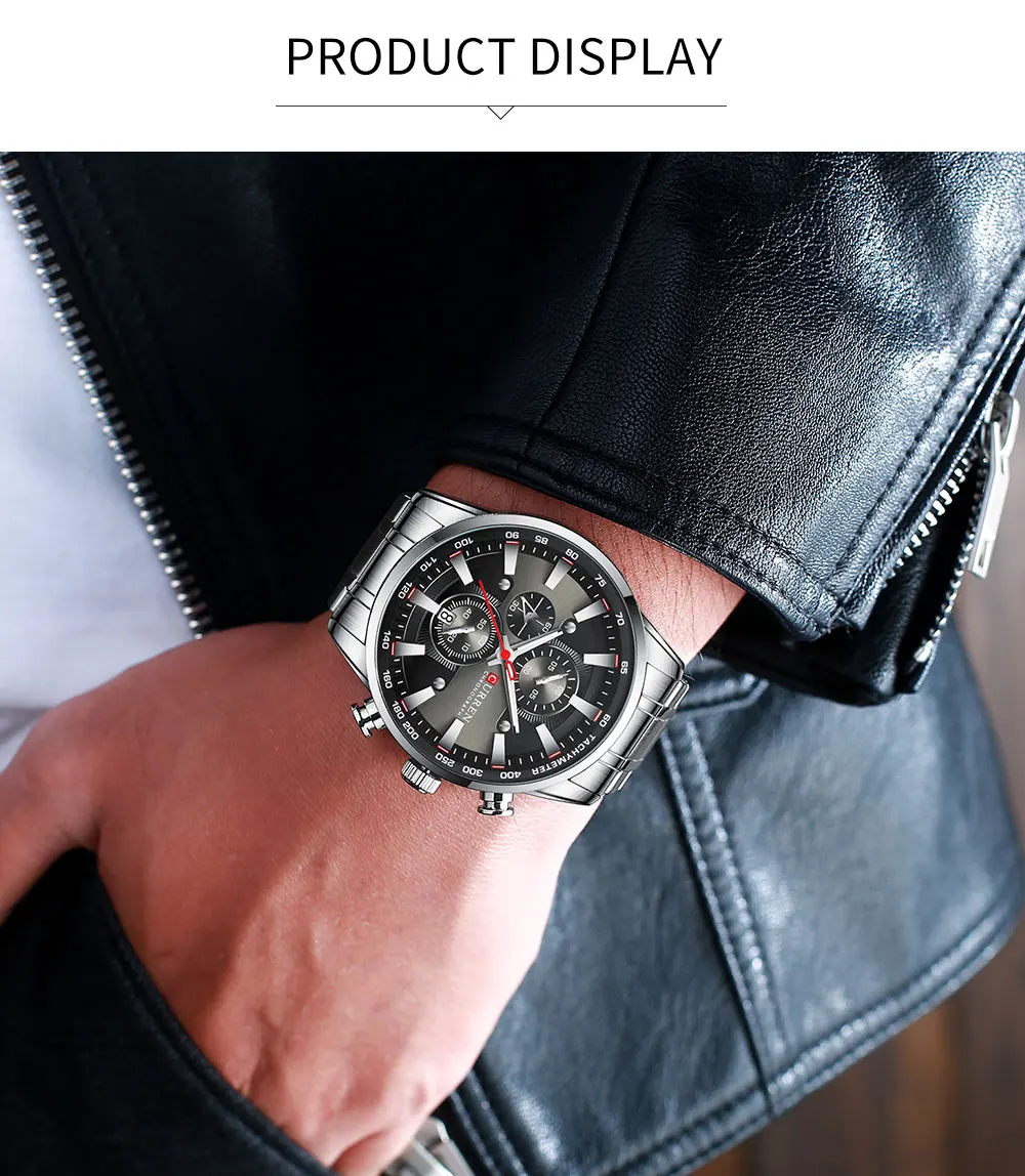 CURREN Neue Herren Uhren Quarz Business Wasserdichte Uhr Mann Uhren Top Marke Luxus Armbanduhr Männer Chronograph Reloj Hombre – Detail 10