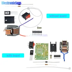 15KV High Frequency DC High Voltage Arc Ignition Generator Inverter Boost Transformer 3.7V Integrated Circuits Step Up 18650 DIY