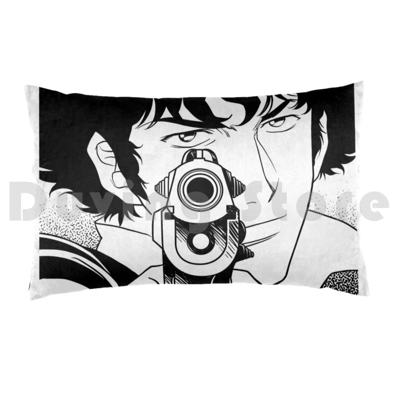 Pillow Case Space Cowboys 1912 Spike Spiegel Faye Valentine Ed Jet Black