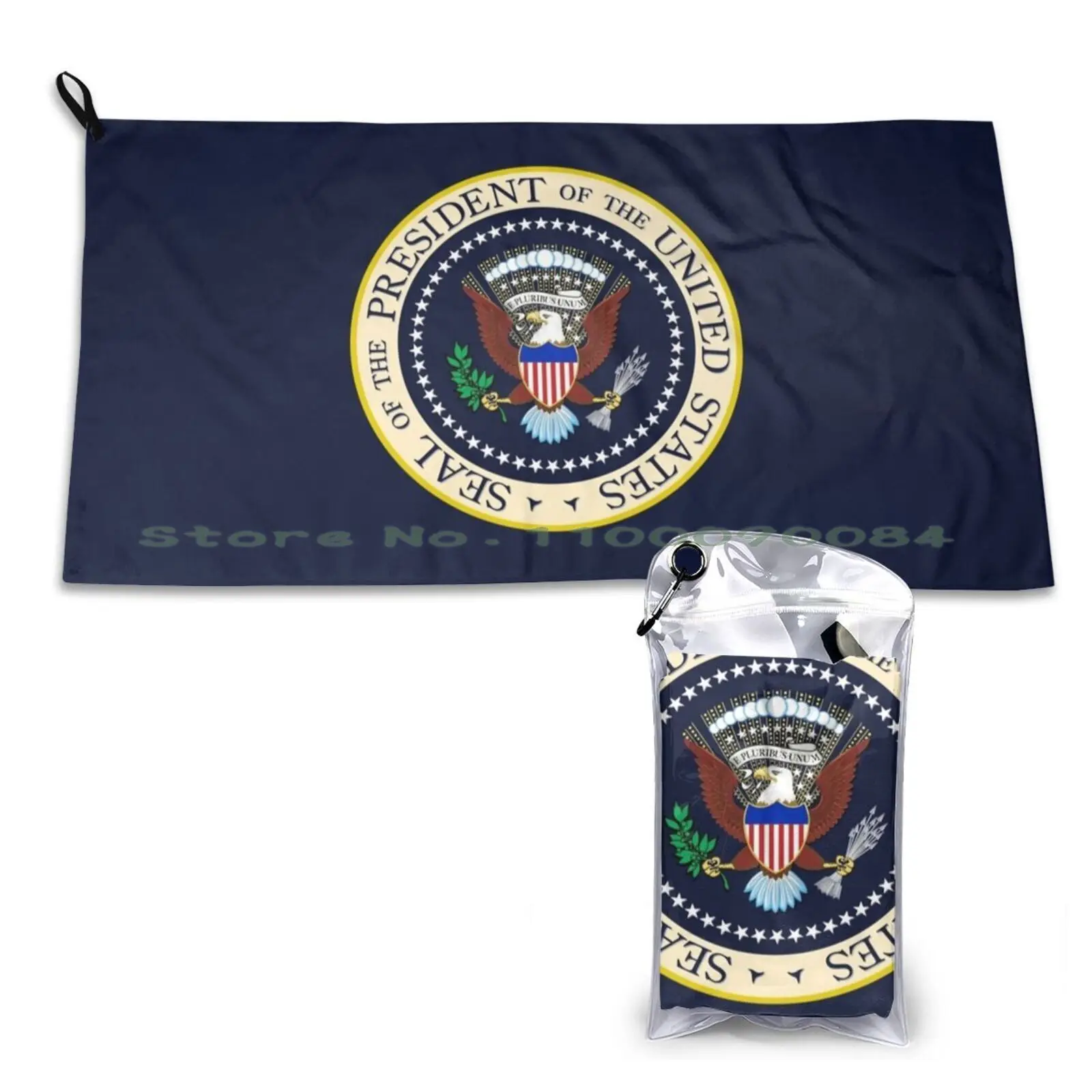 

Seal Of The President Of The United States Quick Dry Towel Gym Sports Bath Portable Usa United States Of America Presidential