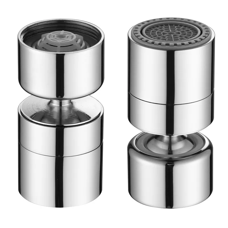 Zlewozmywak kuchenny Aerator ABS/miedź duży kąt obrotowy kran 2 funkcja kran akcesoria końcówka filtr spieniacz aeratory