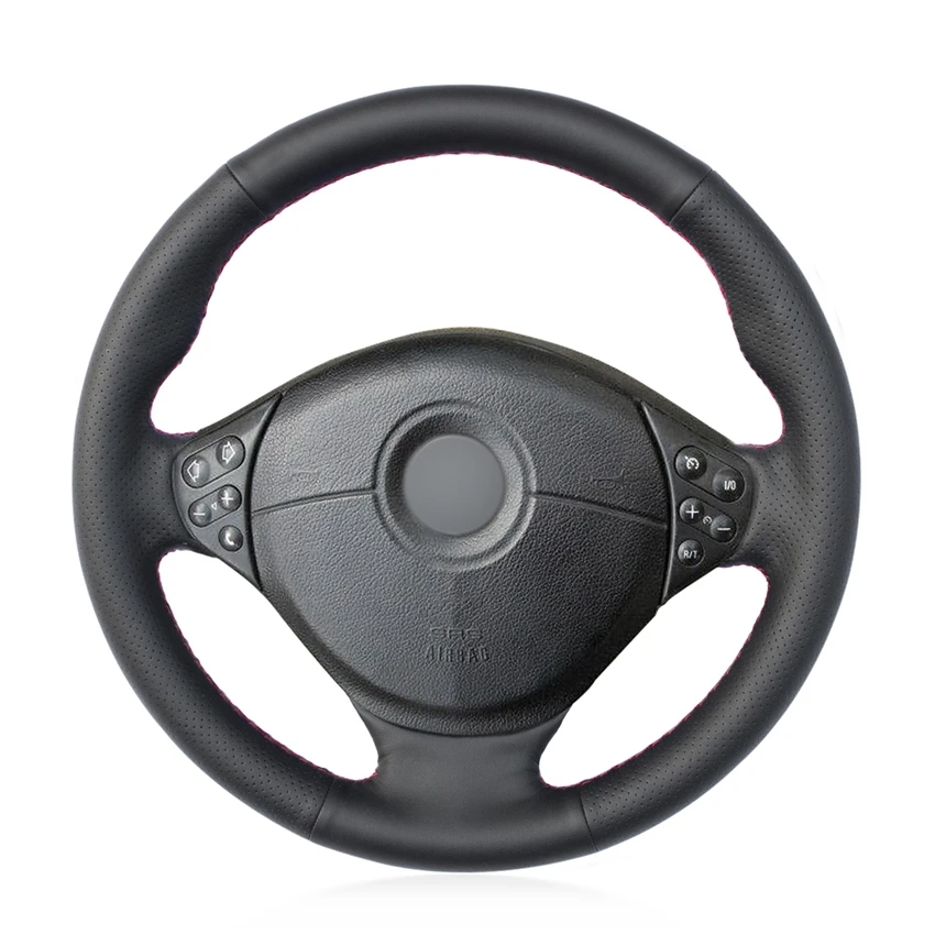 

Hand-stitched Black Leather Car Steering Wheel Cover for BMW M Sport E36 1996-2000 E39 1995-2001 Z3 M E36/7 E36/8