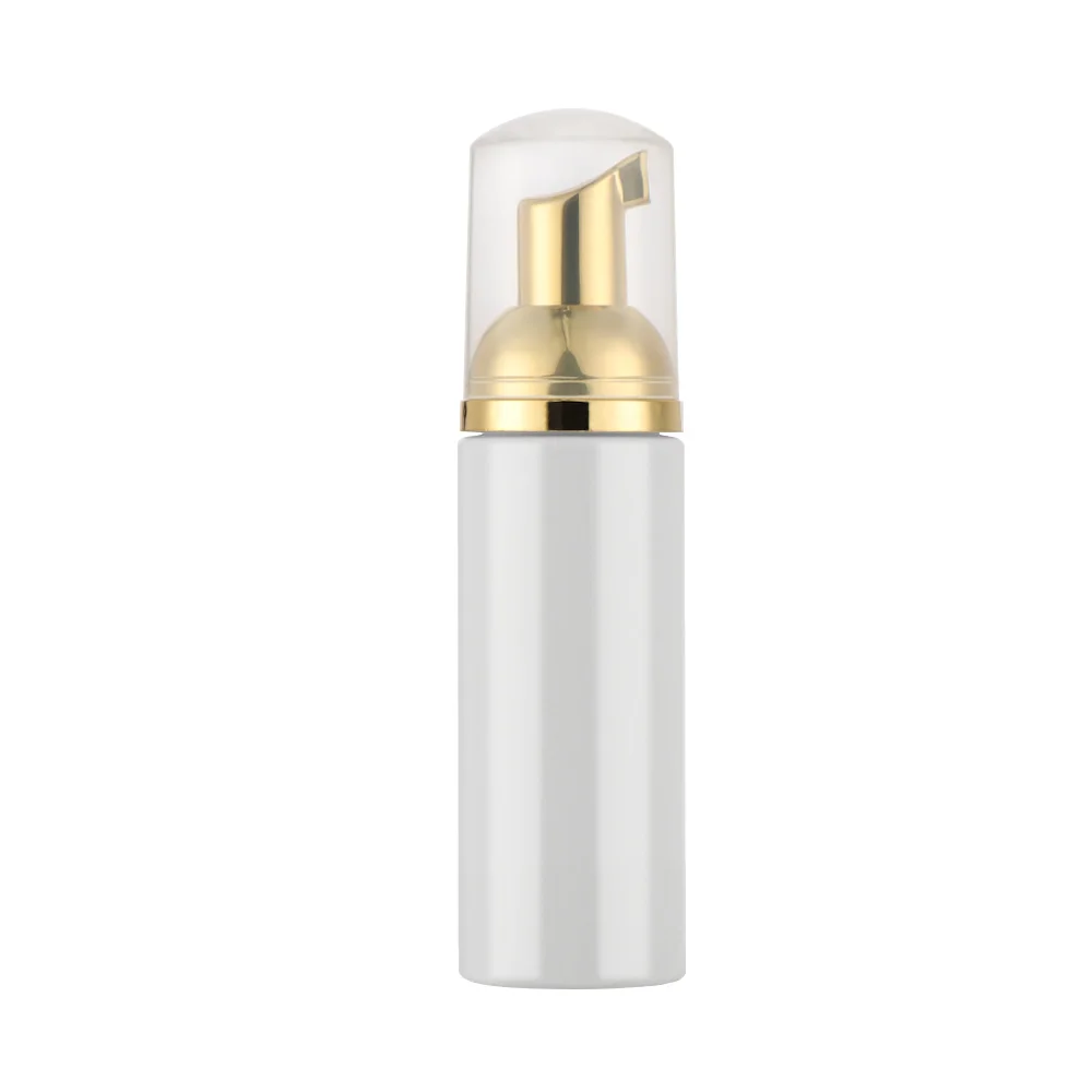 Plastic Foam Pump Bottle Foaming Bottle Empty Face Eyelashes Cosmetic Bottle Cleaner Soap Dispenser Foam Bottle Rose Gold