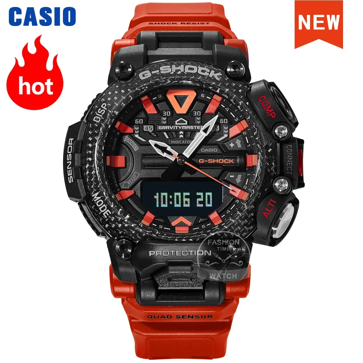 Casio watch men g shock GRAVITYMASTER New product men watch Bluetooth sport Waterproof 200m digital watch часы мужские GR-B200