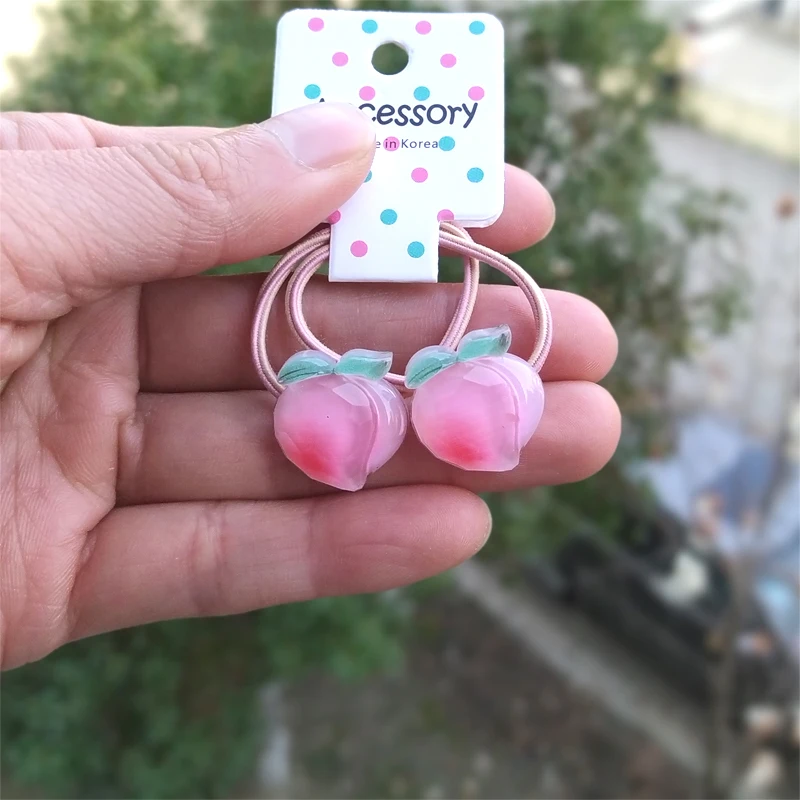 2 pz nuovo carino pesca fungo principessa copricapo cartone animato bambini fasce per capelli elastici corde per bambini accessori per ragazze