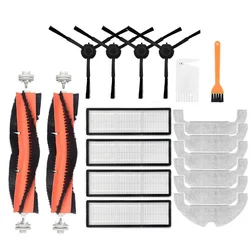 Abnehmbare Wichtigsten Pinsel Hepa-Filter Seite Pinsel Mopp Tuch für Xiaomi Mi STYTJ05ZHM Roboter Vakuum-Mopp 2 Ultra Reiniger ersatzteil