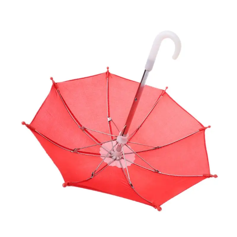 Colorful Mini Umbrella Rain Gear For Blythe American Doll 18 Inch Doll Accessories Baby Photography Props Kids Toy