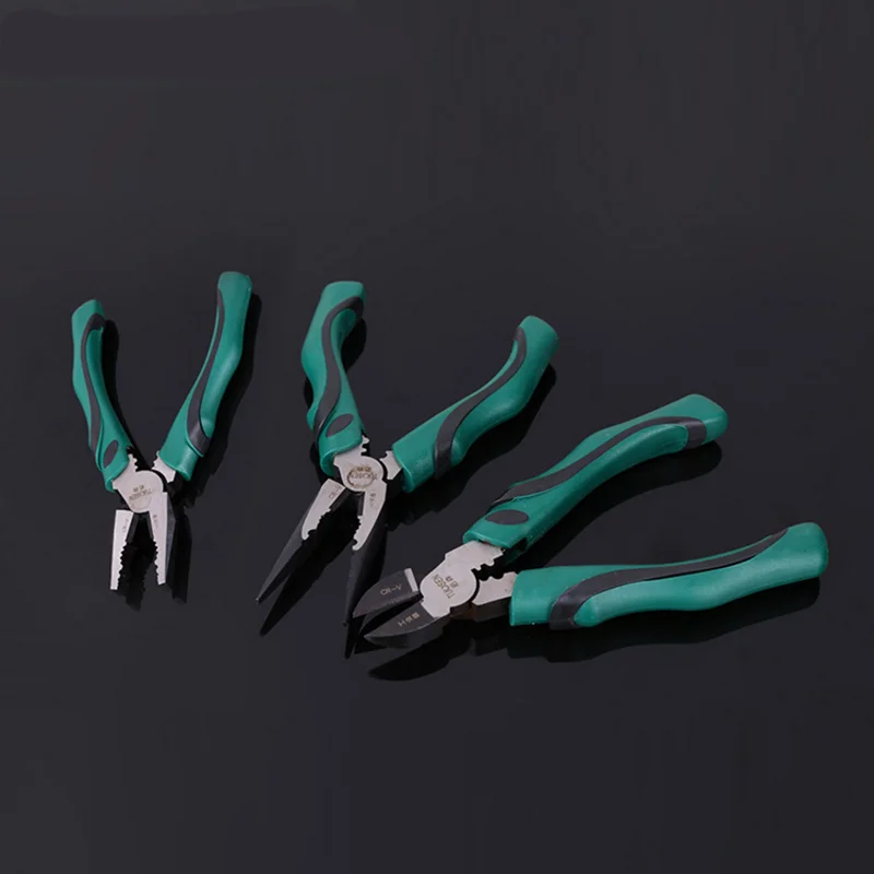 Needle Nose Pliers Oblique Diagonal Pointed Sharp 8 6 Inch Vise Wire Cutters Hand