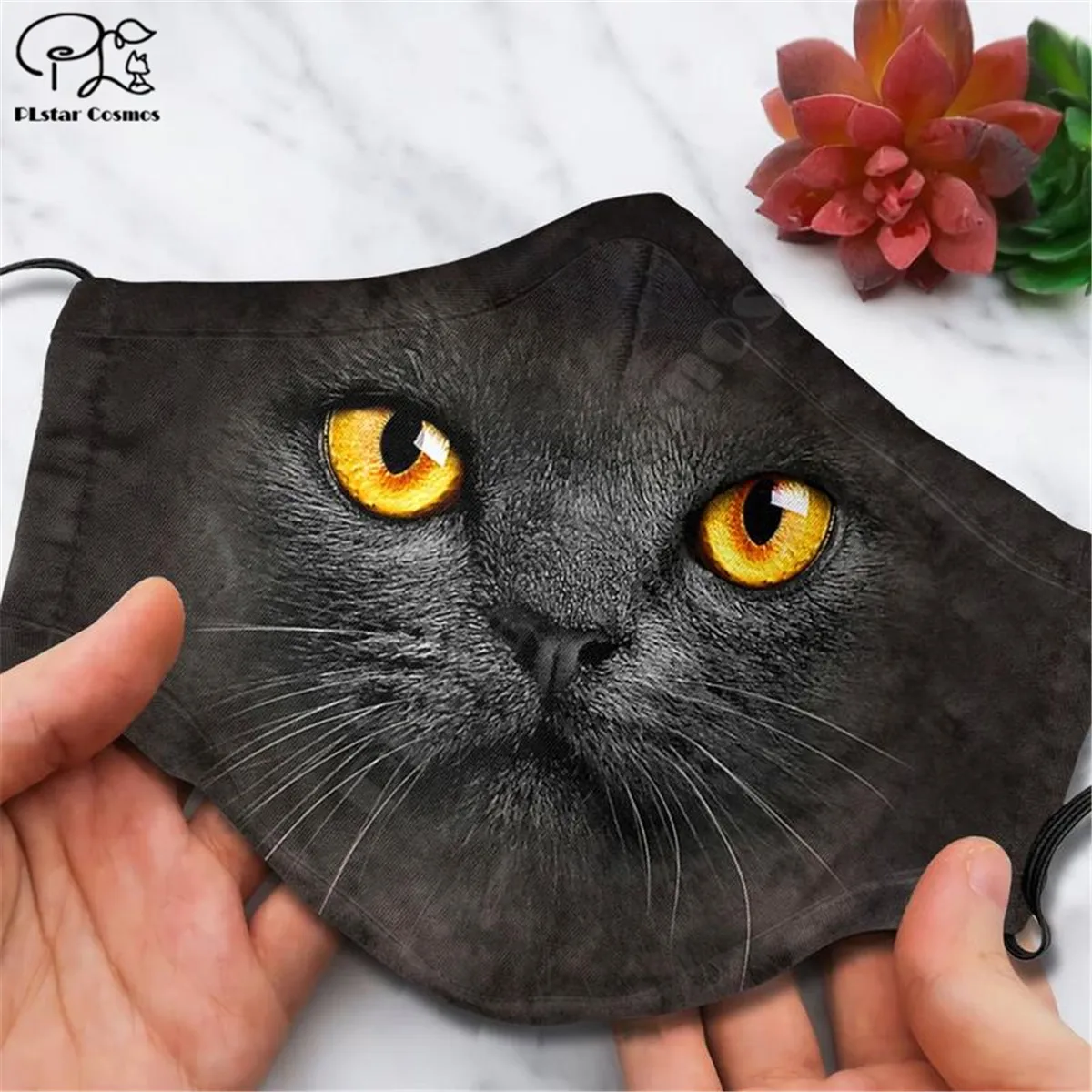 Haai Hond Kat 3d Geprinte Maskers Halloween Feestmaskers Unisex Volwassen Kindermaat Leuk Rollenspel Maskers Grappige Maskers 01