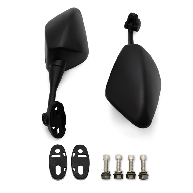 مرايا دراجة نارية سوداء مخصصة من البلاستيك ABS لـ 1999-2006 Honda CBR 600 F4 F4i /RC51 / RVT 1000 DD250E/DD300/350