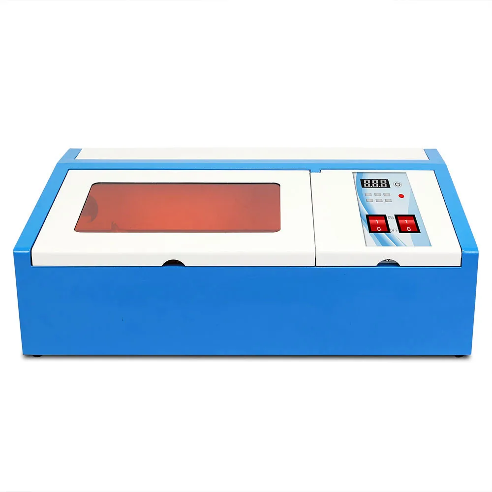 40W USB CO2หลอดเลเซอร์แกะสลัก220V 50/60Hz DSP เครื่องแกะสลักเลเซอร์200*300มม.