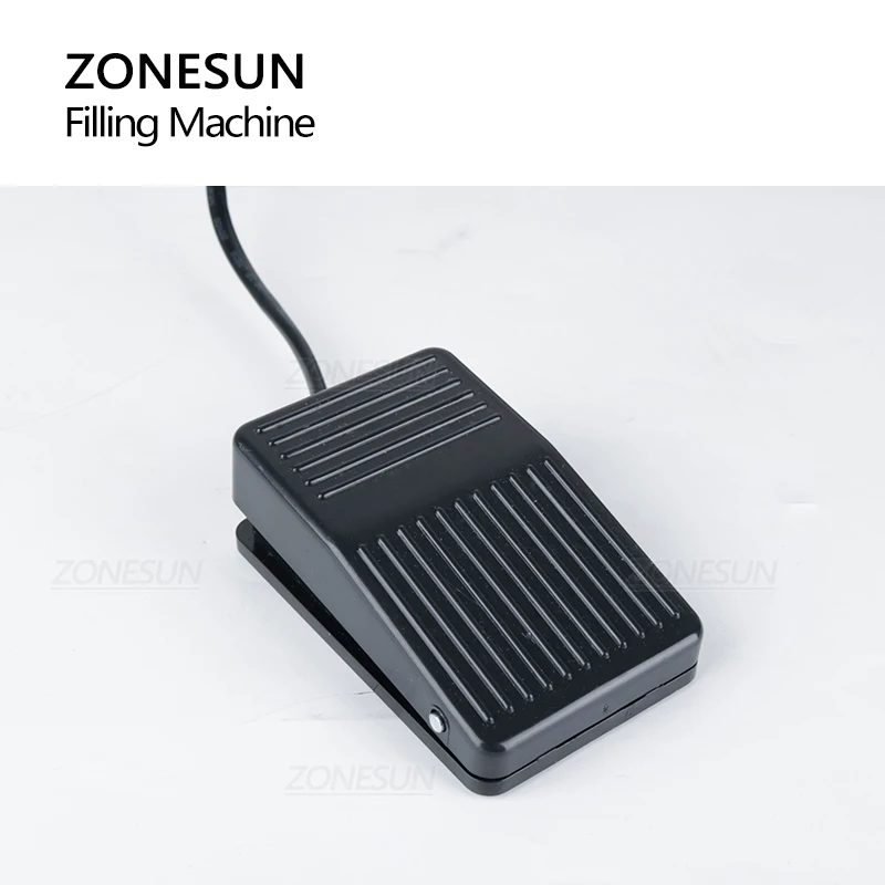 ZONESUN ZS-DPYT320 Máquina semiautomática de enchimento e pesagem com bomba de diafragma para garrafas líquidas