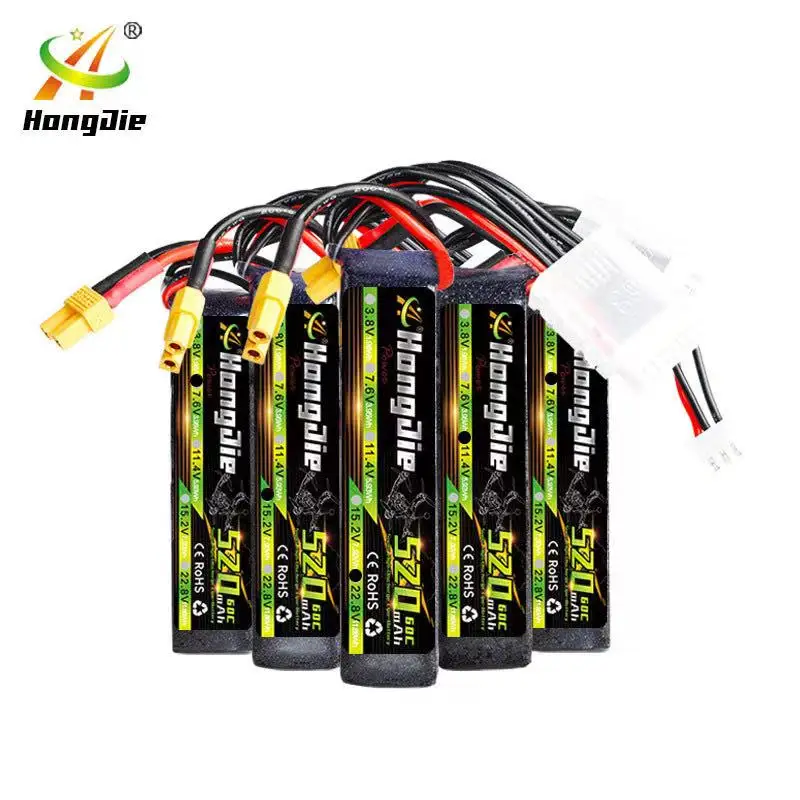 3 ثانية من خلال آلة نموذج بطارية الطائرات 520 مللي أمبير بطارية ليثيوم 11.4 فولت 701861 دبوس المادة 60 ج