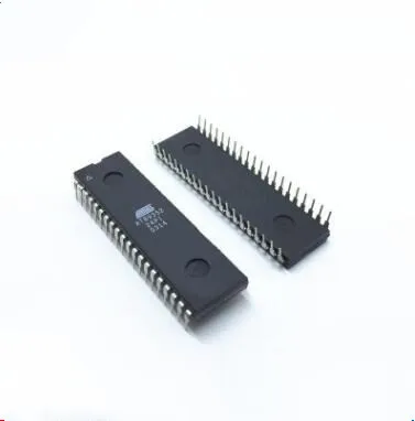 2PCS AT89S52-24PC AT89S52 DIP40 Marca original novo