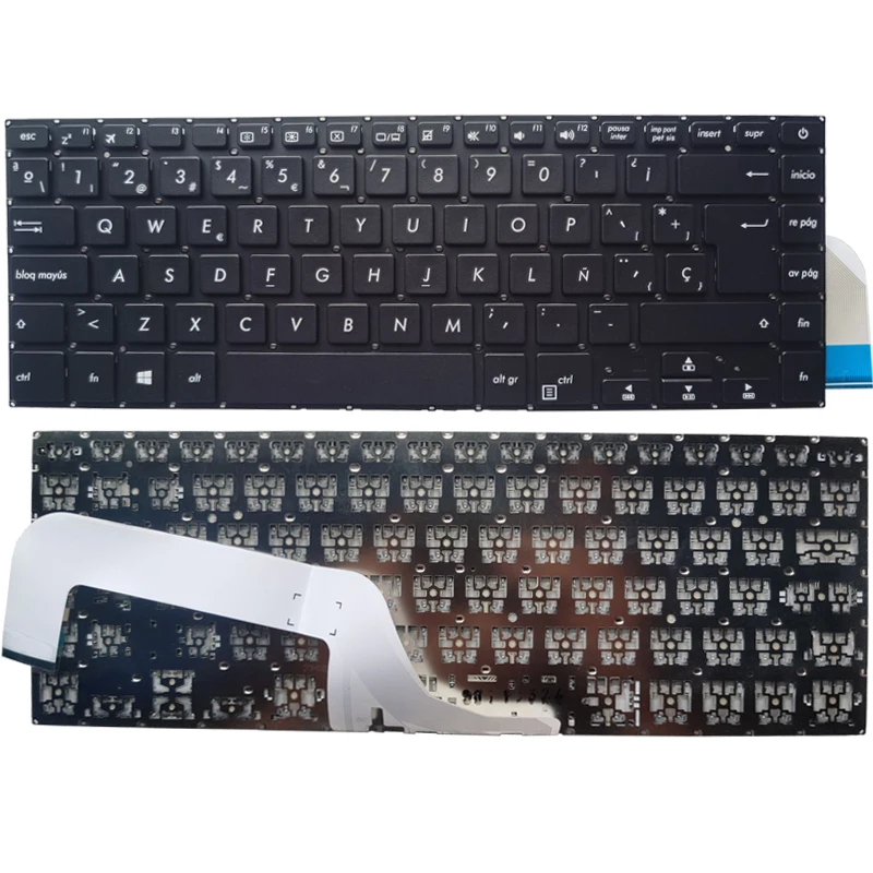 

New Laptop Spanish Keyboard for ASUS VivoBook 15 X505BA X505 X505B X505BP ZA X506 R504Z K505B/BP A505Z SP Layout