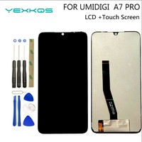 6.3 Inch UMIDIGI A7 PRO LCD Display+Touch Screen Digitizer Assembly 100% Original for  A7PRO  Replacement