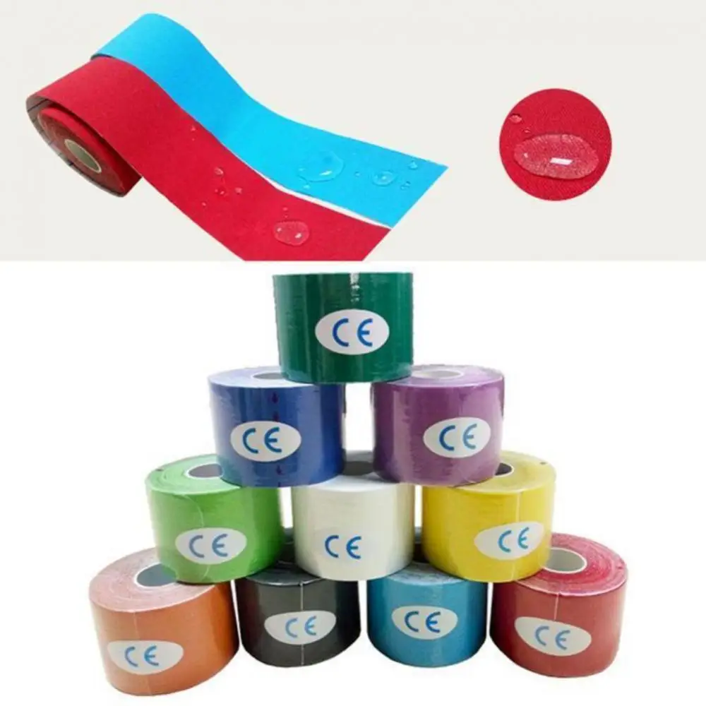 80% Hot Sale Kinesiology Tape Athletic Tape Sport Recovery Tape Strapping Gym Fitness Tennis Running Knee Muscle Protector