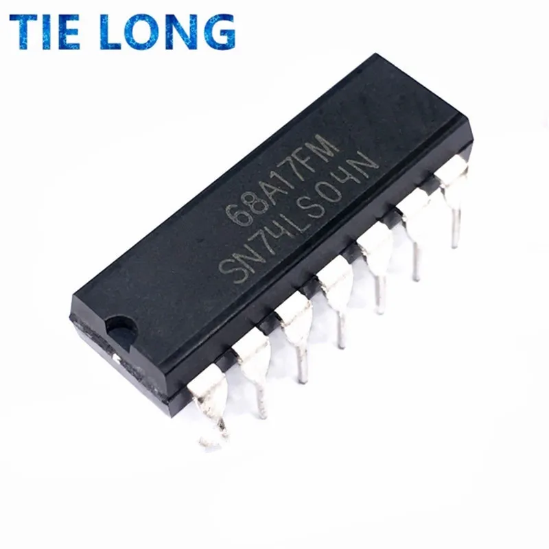 10PCS SN74LS04N DIP14 74LS04N 74LS04 SN74LS04 DIP Integrated IC