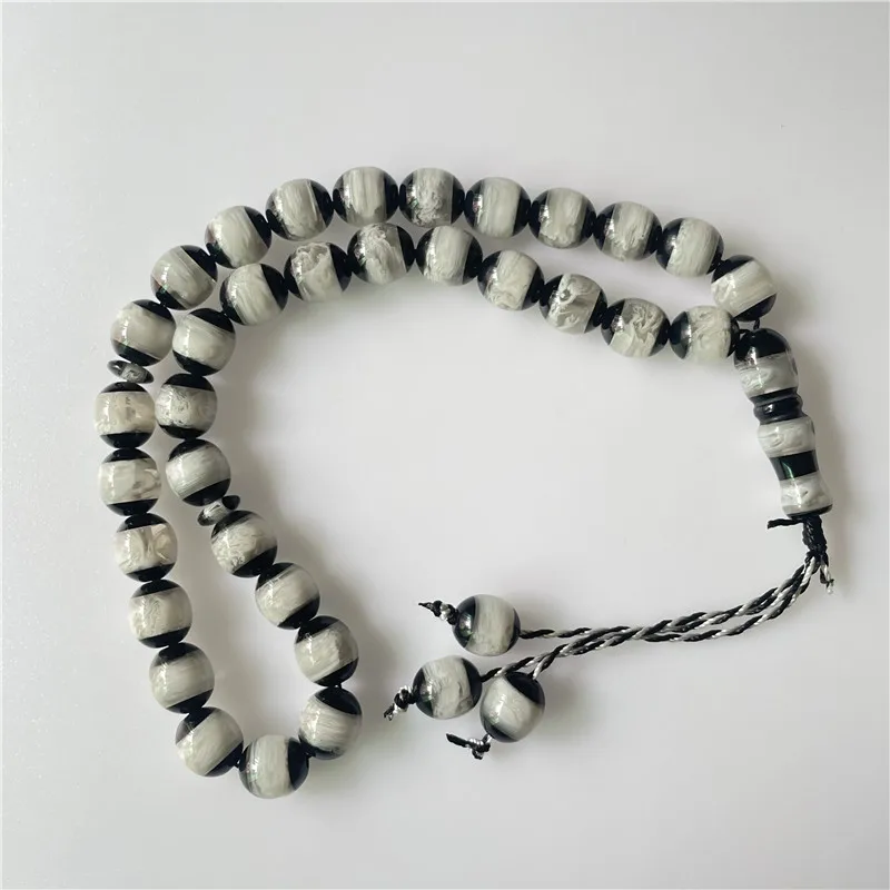 Oval bracelet Meditation Prayer Beads 33 Muslim Islamic Men and Women