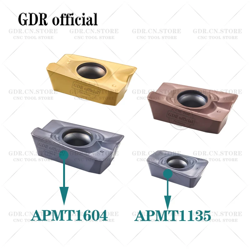 APMT1604  APMT1135 Carbide insert Tool Milling Insert  Turning Insert APKT APMT 1135 1604 insert Blade Milling turning tools