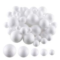 Solid Polystyrene Foam Balls, Round Spheres, Wedding Decoration, Modeling Craft, DIY Stuff, 7 cm, 6 cm, 5 cm, 4 cm, 3 cm, 2cm, 5