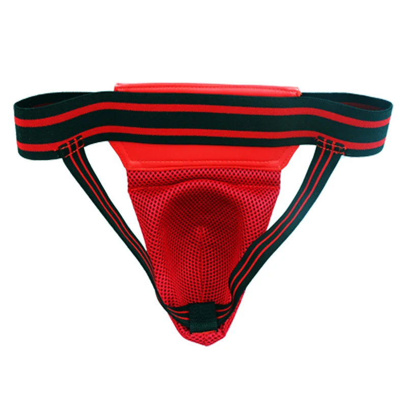 MMA Boxing Kickboxing Taekwondo Crotch Guard Sanda Karate Muay Thai Groin Protector male Jockstrap Supporter below free shipping