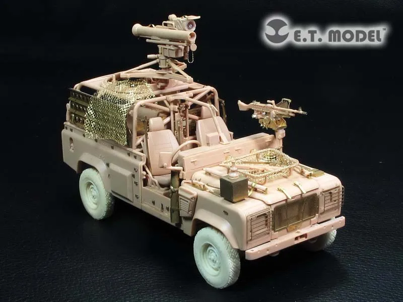 E.T Model E35-178 1/35 Land Rover WMIK w/MILAN ATGM Detail-up Set For HB 82447