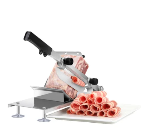 Meat slicer Slicer Sliced meat cutting machine  slicer Automatic meat delivery Desktop Easy-cut frozen beef and mutton