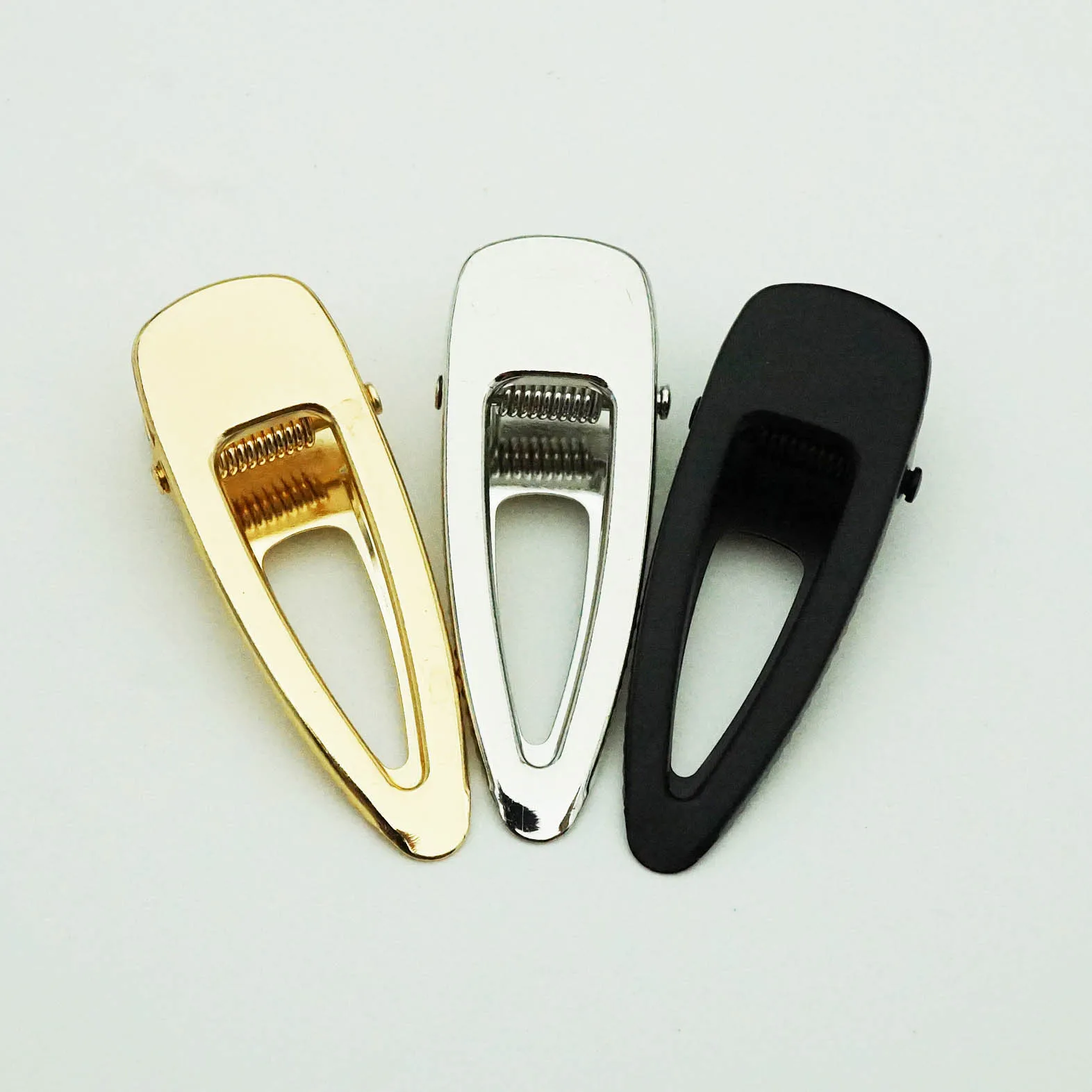 10Pcs/lot Hair Clips Fashion Hairpin Blank Base for Diy Jewelry Making Pearl Hair Clip Setting craft supplies