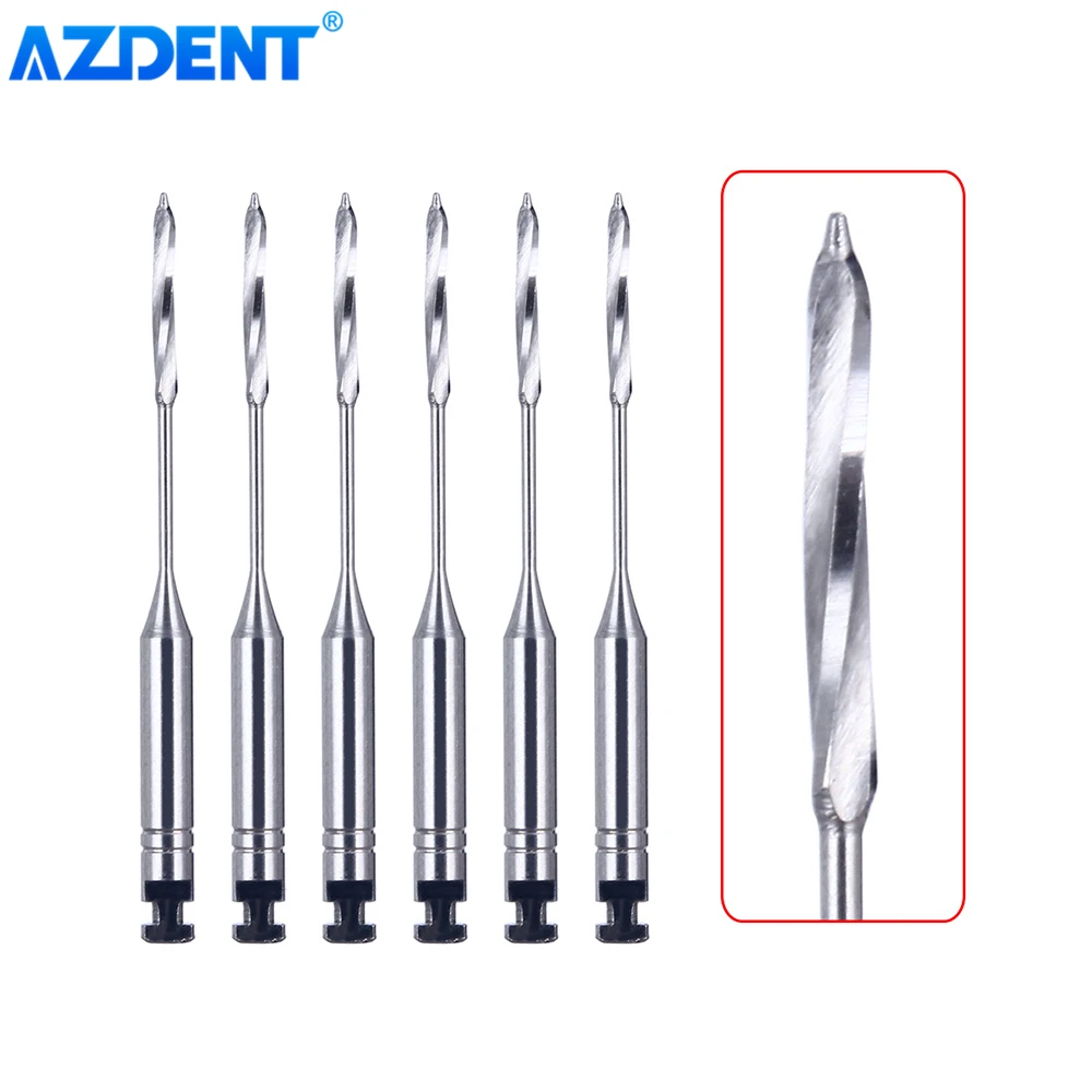 AZDENT Dental Endodontic Drill Gates Glidden Peeso Reamers Rotary Paste Carriers 32mm/25mm Engine Use Stainless Steel Endo Files