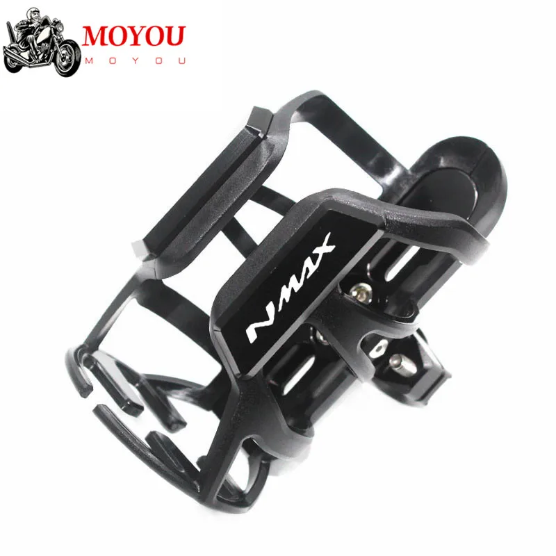 Für yamaha nmax125 nmax150 nmax155 nmax neue hochwertige motorrad cnc getränke wasser flasche käfig getränke becher halter