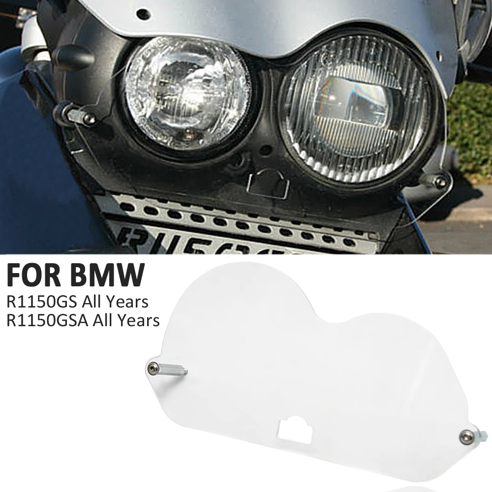 

NEW Motorcycle Accessories Headlight Headlamp Protector Guard Cover Cap All Years For BMW R1150GS R1150GSA