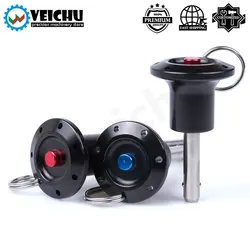 VEICHU 1pcs Stainless Steel Quick Lock/Release Pins VCN111 Diameter 5/6/8/10/12/16/20mm Length 10-100mm Ball Lock Pins