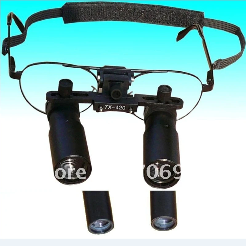 Keplerian Style Binocular Dental Loupe 3X 4X 5X 6X 7X Medical Surgical Loupes ENT Microscope 3.5X 4.5X 5.5X Glasses Magnifier