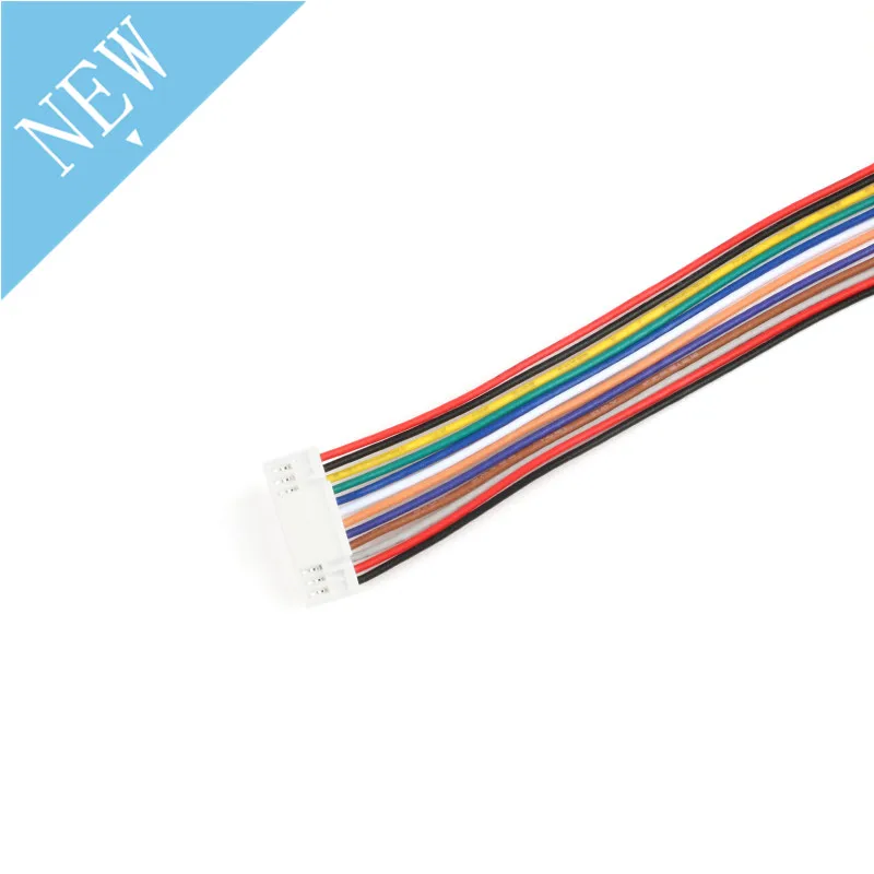 5pcs GH1.25 SINGLE Double 1.25 MM PITCH 2P 3P 4P 5P 6P 7P 8P 9P 10P 12P 15 ซม.150MM JST GH Terminal สายไฟ