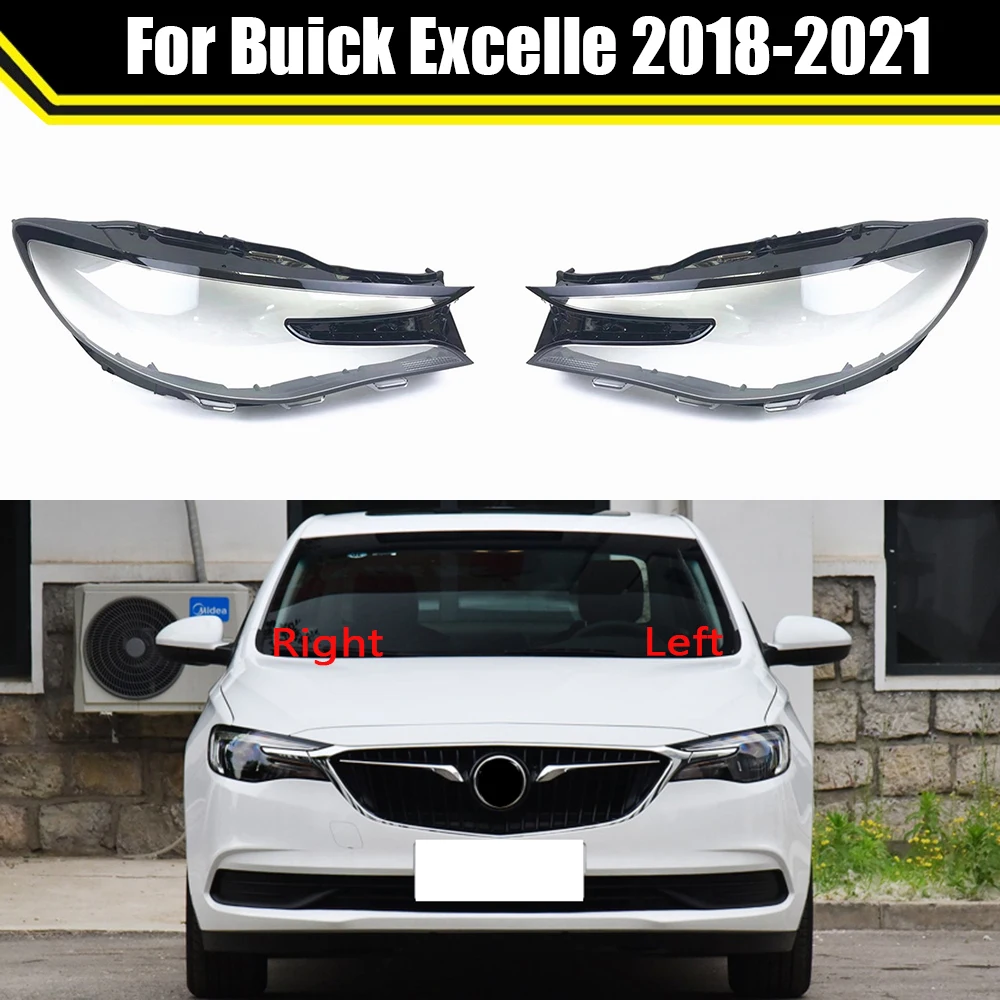 

Car Headlight Cover For Buick Excelle 2018 2019 2021 Headlamp Transparent Lampshade Light Shell Clear Lens Cover Housing Case