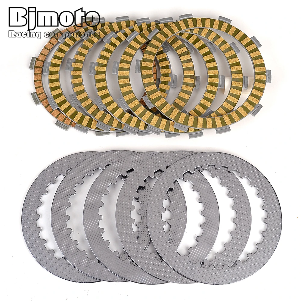 Clutch Friction Plates For Honda NT400 NT 400 Bros 400 NC25 1988-1991 23311-413-000 22321-MM9-000 22202-ML4-611 22202-MAE-000