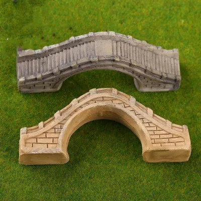 Sand table model of arch bridge model train landscape park landscape bridge arch model simulation model