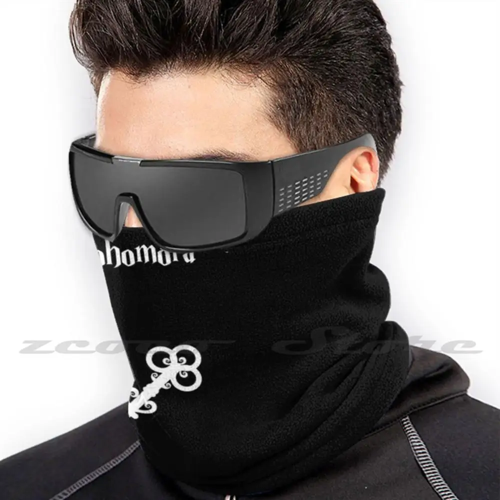 Alohomora Key Pattern Mask Cloth Washable Diy Filter Pm2.5 Adult Kids Pattern Quidditch Alohomora Key