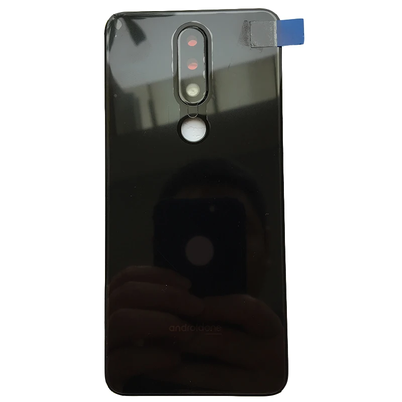 

For Nokia X5 5.1 Plus New Original Glass Rear Housing Back Case Battery Cover The Phone Back Auto Parts