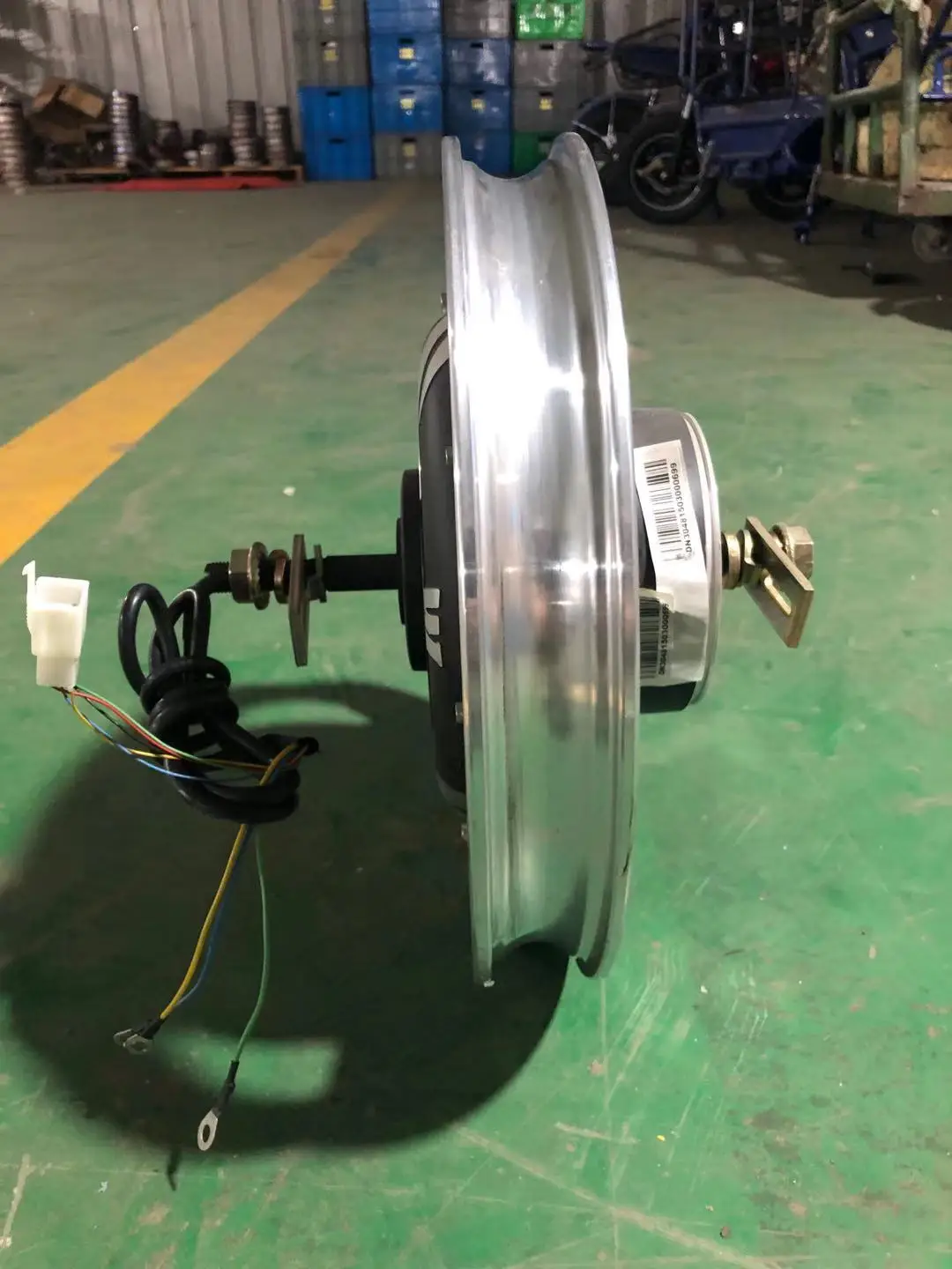 16 Inch Half Disk Motor 350W500W800W1000W Electric Vehicle Motor Aluminum Wheel Motor