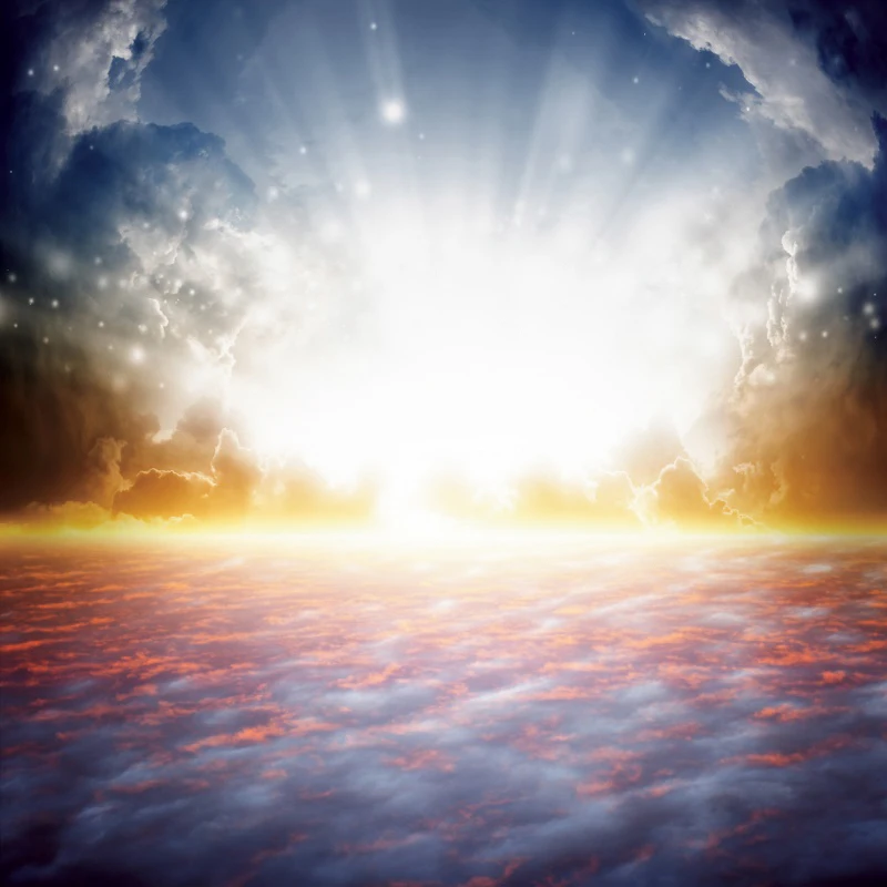 Laeacco Moon Blue Sky Glitter ดาวมีเมฆ Scenic Party เด็ก Photocall ภาพพื้นหลังถ่ายภาพฉากหลังสำหรับ Photo Studio