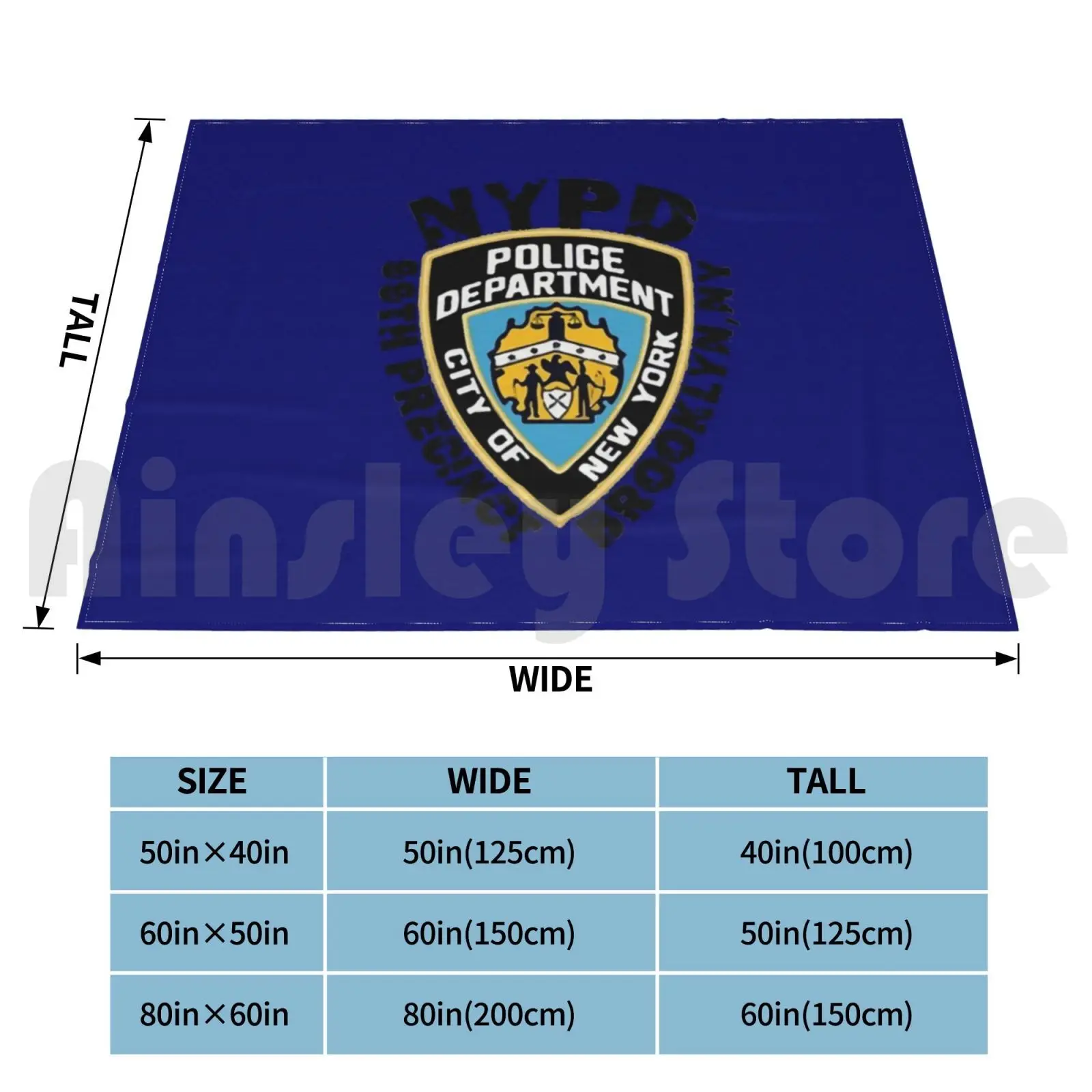 99th Precinct-Ny بطانية موضة مخصصة Boyle 99 جيك بيرالتا كابتن هولت سانتياغو تيري طاقم برنامج تلفزيوني تيري #2