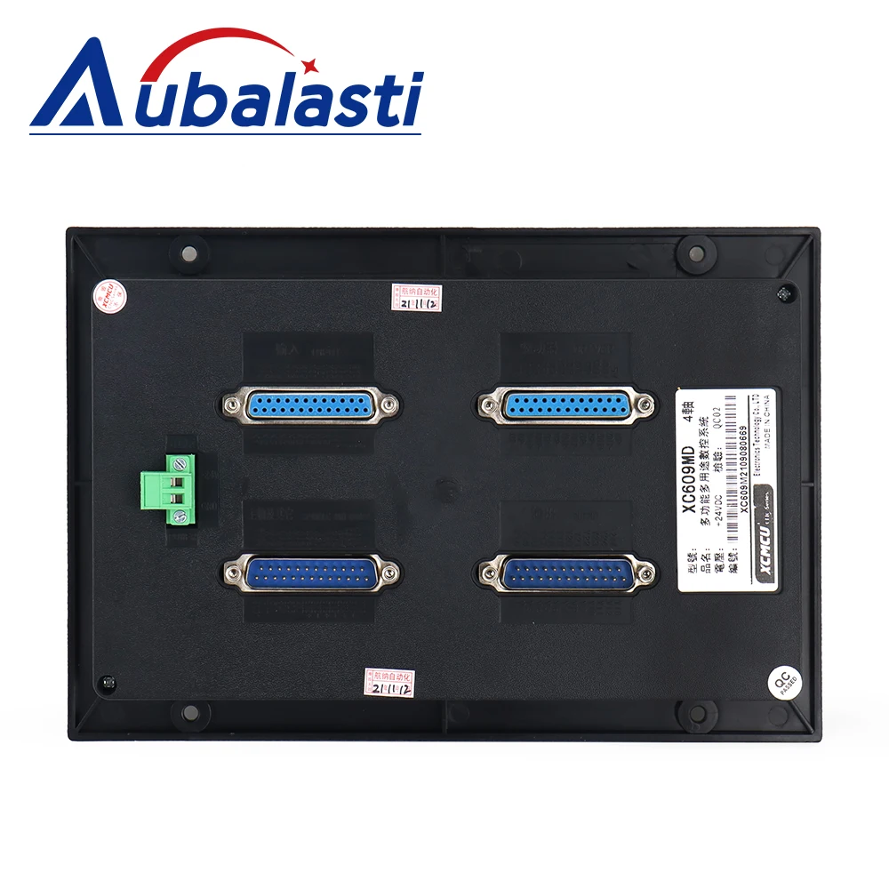 Aubalasti XC609M CNC 밀링 시스템 1-6 축 독립형 오프라인 컨트롤러 브레이크 아웃 보드 연결 컨트롤러
