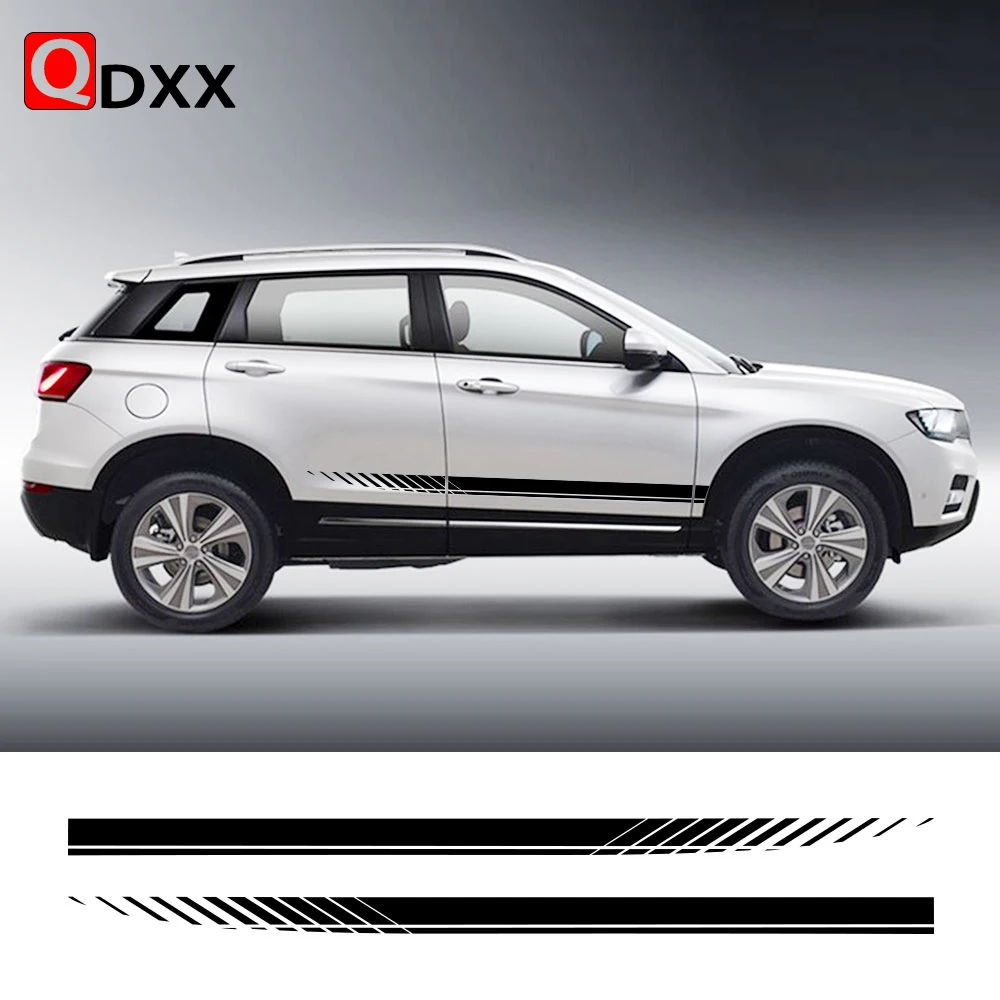 

2PCS Car Door Side Stickers For GREAT WALL HAVAL H6 H9 M6 F7 POER WEY STEED Auto Tuning Accessories Vinyl Film Decals