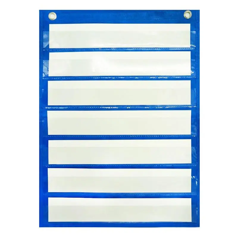 Pocket Chart With 10 Cards For Standards Daily Schedule 19QA