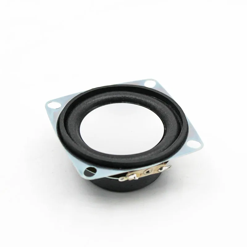 SOTAMIA 2Pcs Mini Portable Audio Full Range Speaker 53MM 4 Ohm 3W DIY Sound Amplfier Music Speaker Column Square Silver Basin