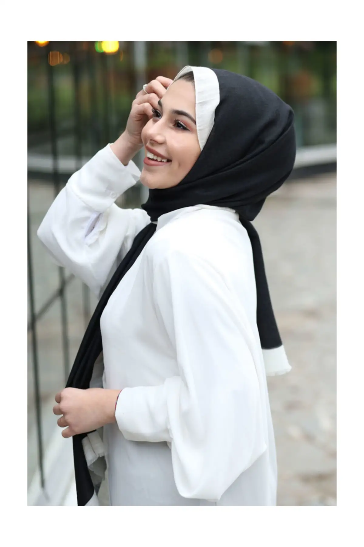 Monogram Shawl Mg08 Black